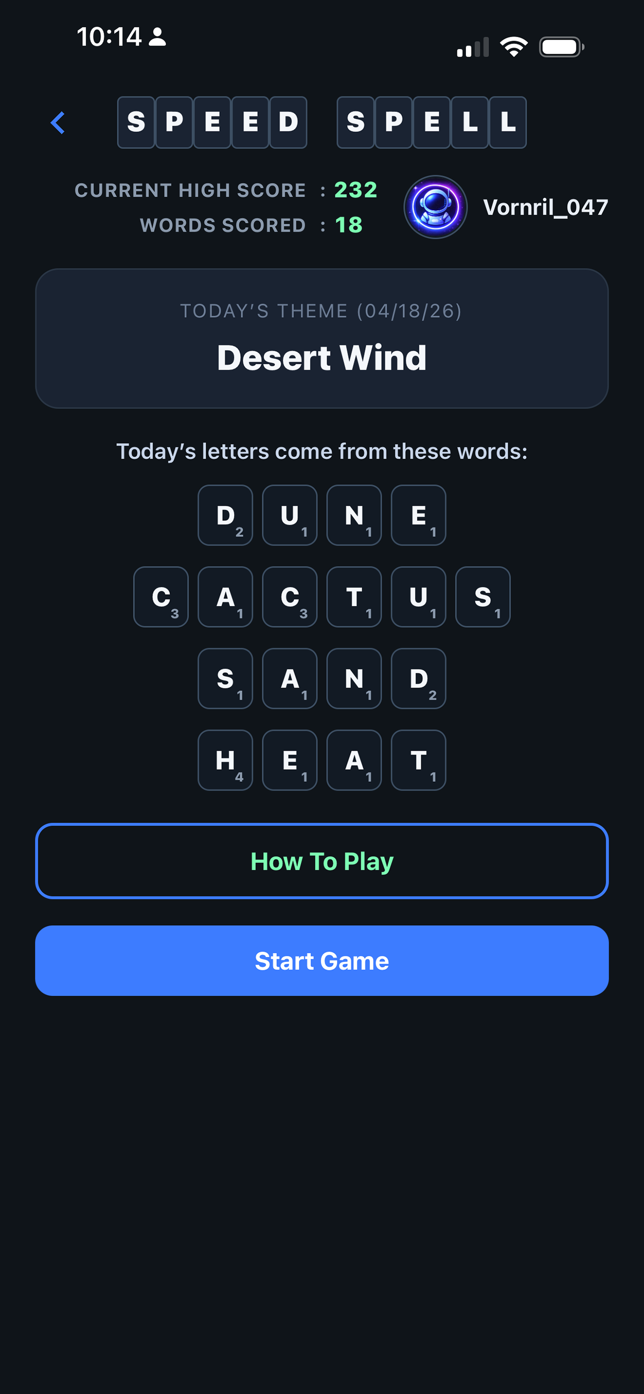 Speed Spell screenshot 2